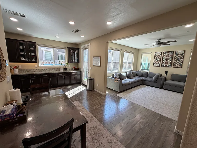 Living Room & Kitchen