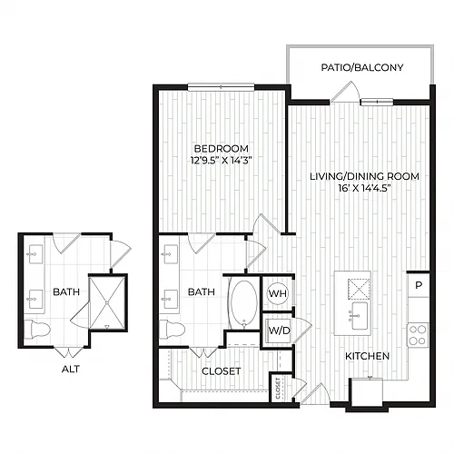 Floor plan A60