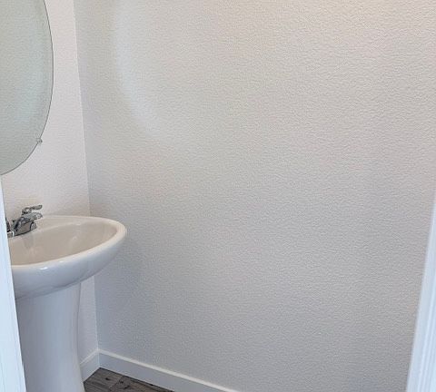 downstairs half bath