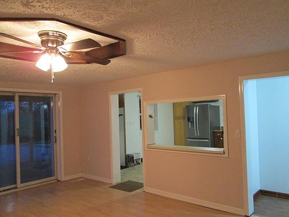 Living room open to kitchen