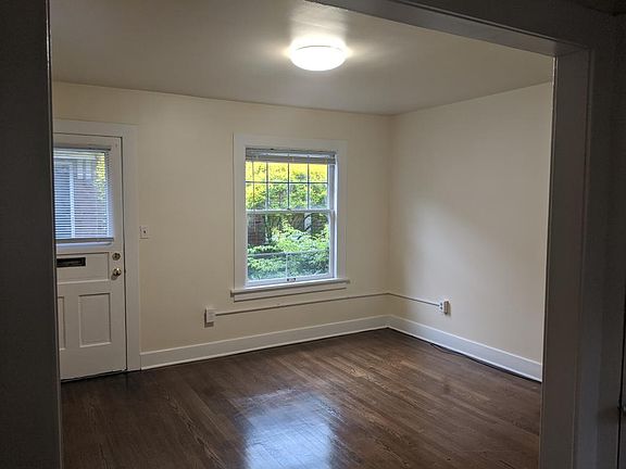 Main space and front door