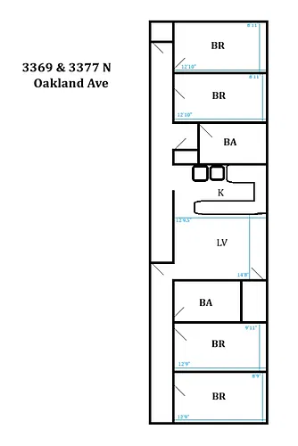 Floor plan Four bedroom