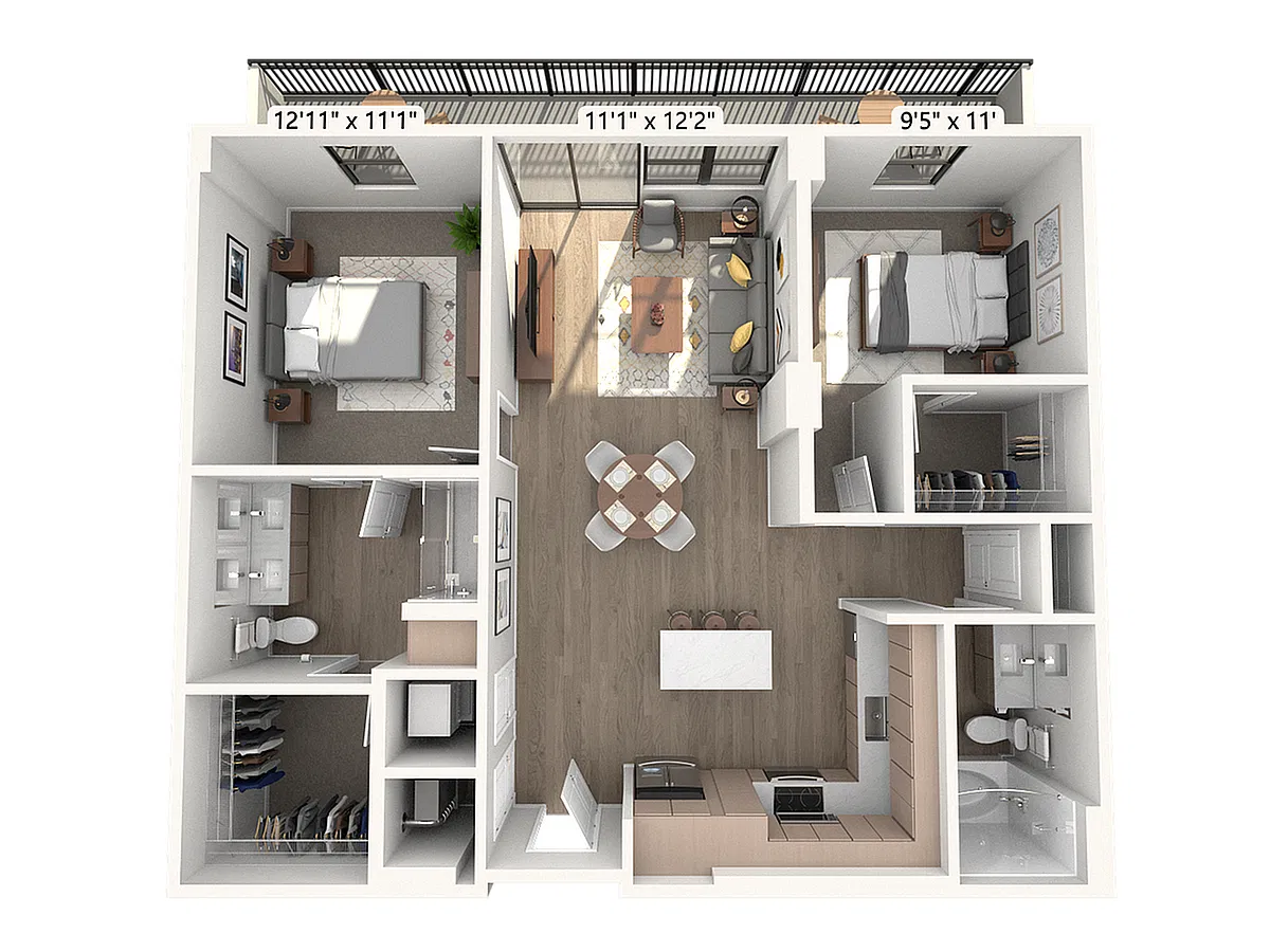 Floor plan B5