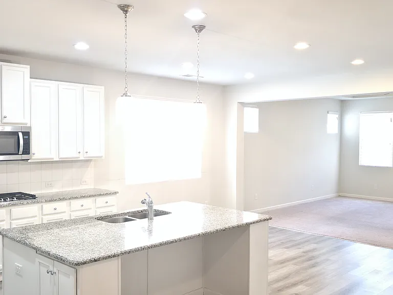 Kitchen and Family Room