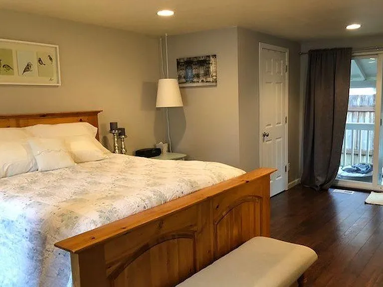 Primary Bedroom with closet and attached bath
