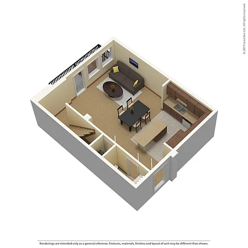 Floor plan Loft - L1