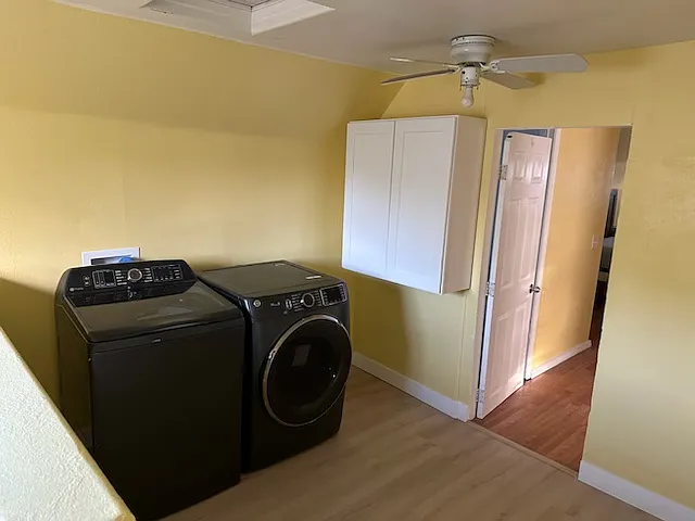 New washer and dryer