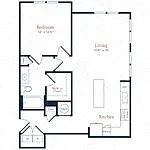 Floor plan B1 80 - Essential Housing