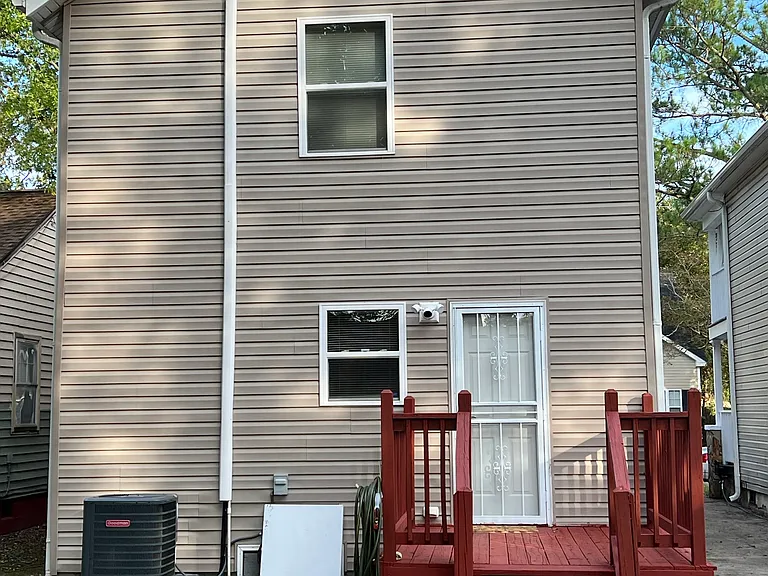 back of the house
