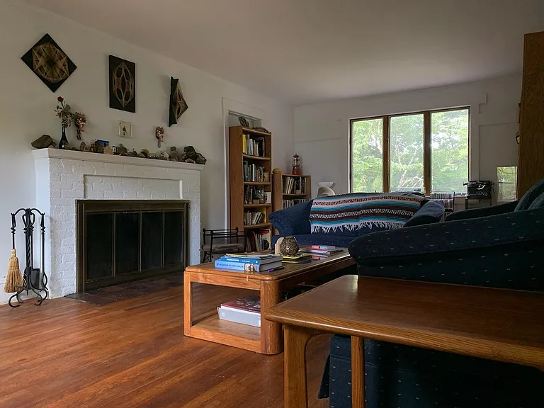 living room, facing west