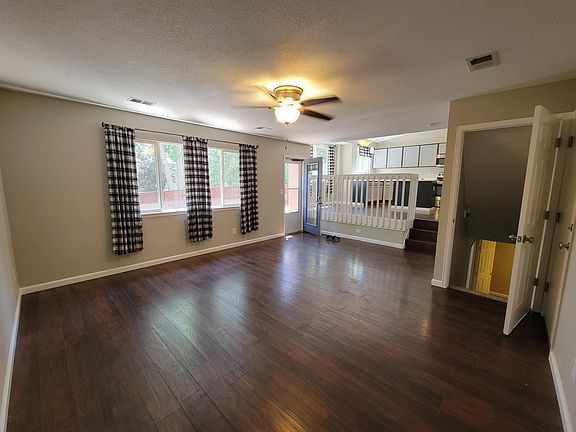 Family Room with doors to basement and garage