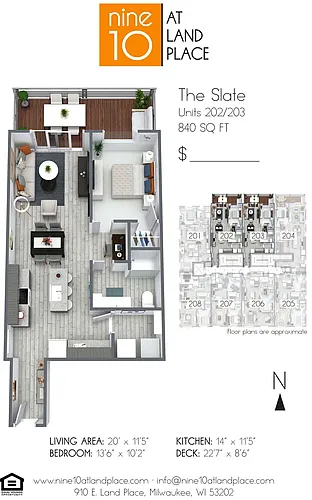 Floor plan Slate