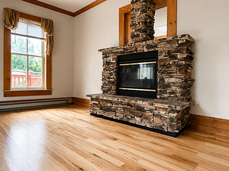 Refinished hardwood floors