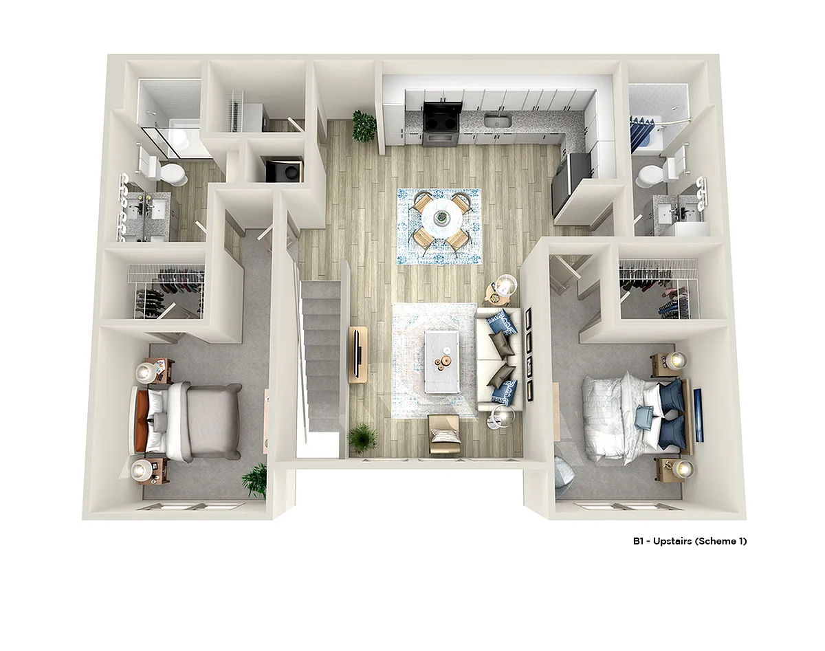Floor plan B1U