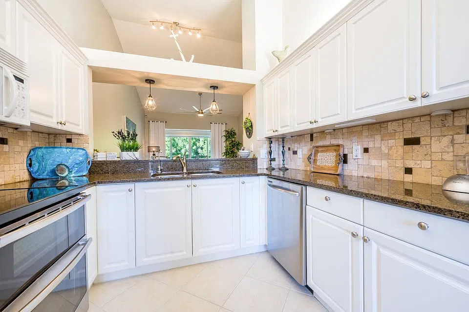 kitchen toward living room