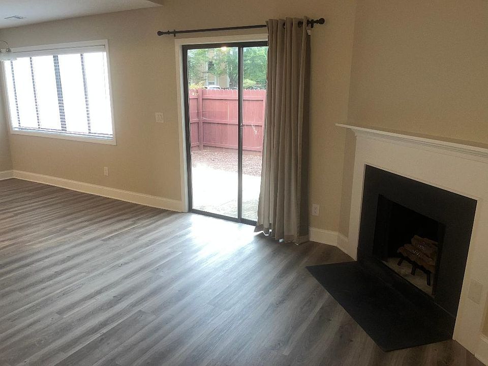 Living area and dining room