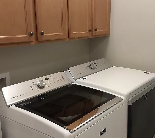 Washer and Dryer in Mudroom area on first floor