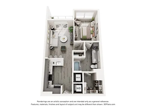 Floor plan The Monroe
