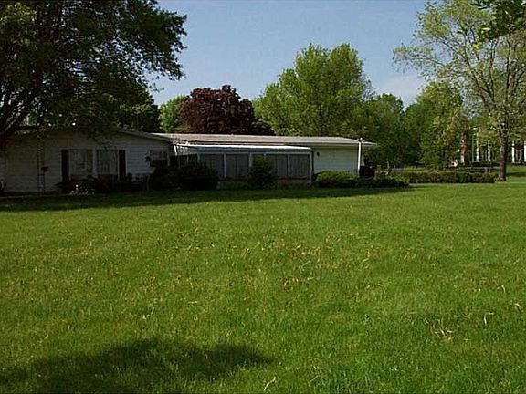 Exterior Back. Huge Backyard with Apple, Peach and Nectarine Trees!