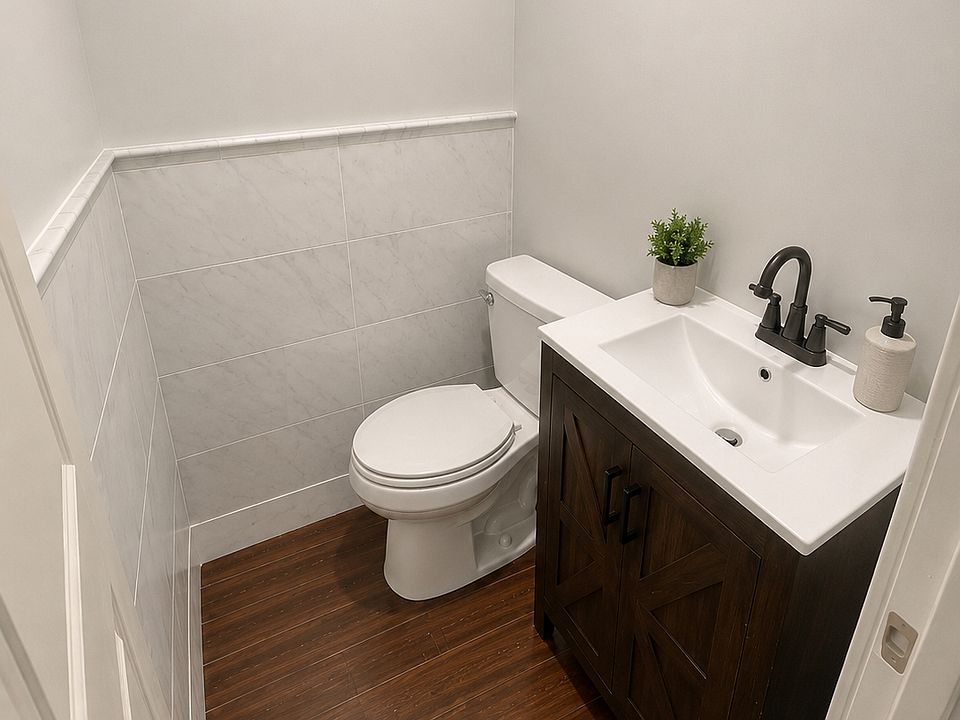 New tile, paint and vanity