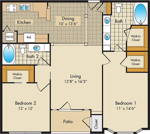 Floor plan E