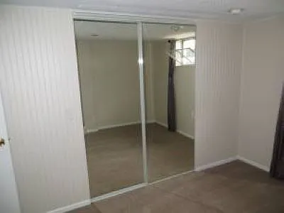 Downstairs bedroom #2 also has a large walk-in closet