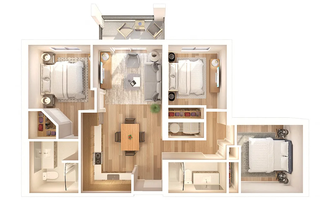 Floor plan C1