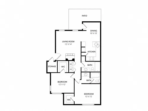 Floor plan B3 Sunrise