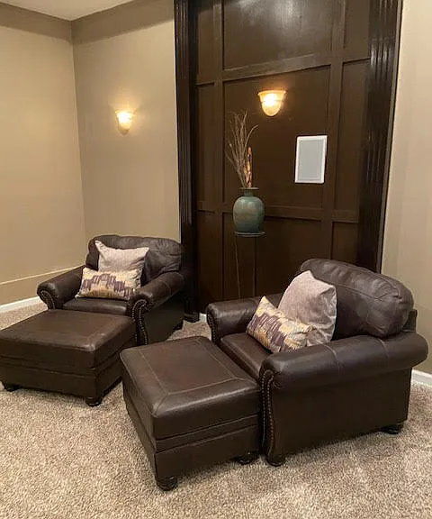 Lower Level Apartment Seating Area