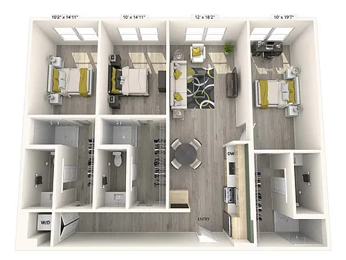 Floor plan 555