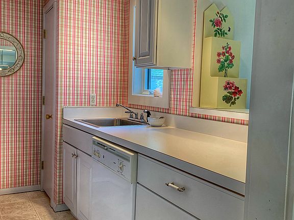 Galley kitchen. 