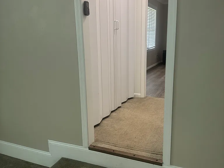 Walk thru closet