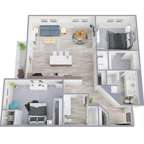Floor plan Haven A