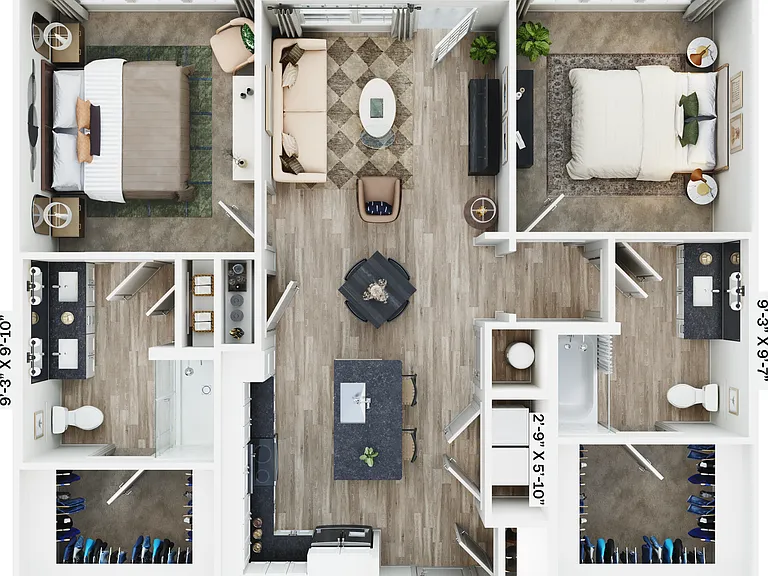 Explore this thoughtfully designed living space for contemporary comfort and style. Explore this thoughtfully designed living space for contemporary comfort and style.