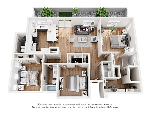 Floor plan Ironwood