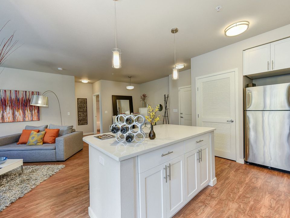Kitchen with Refrigerator