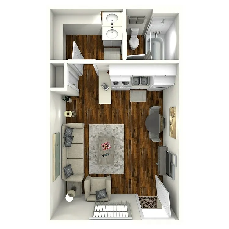 Floor plan Studio