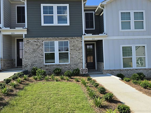 Front Entrance of the Brand New Townhome