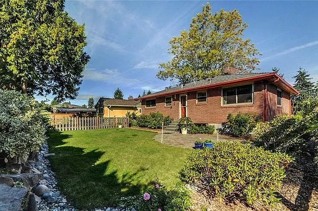 Beautiful exterior brick house