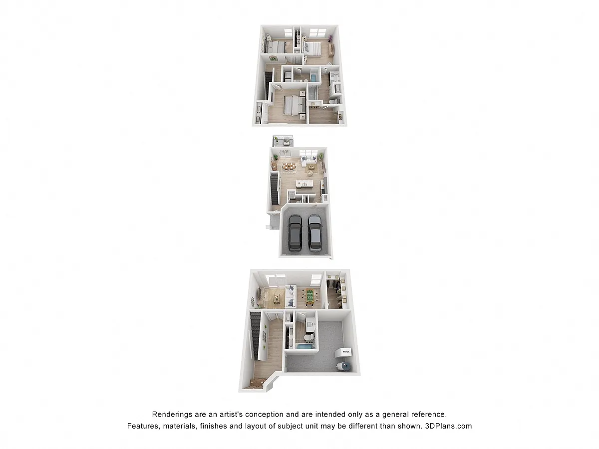 Floor plan Villa - Finished Lower Level