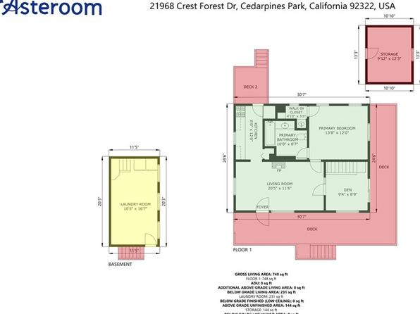 21968 Crest Forest Dr, Cedarpines Park, CA 92322