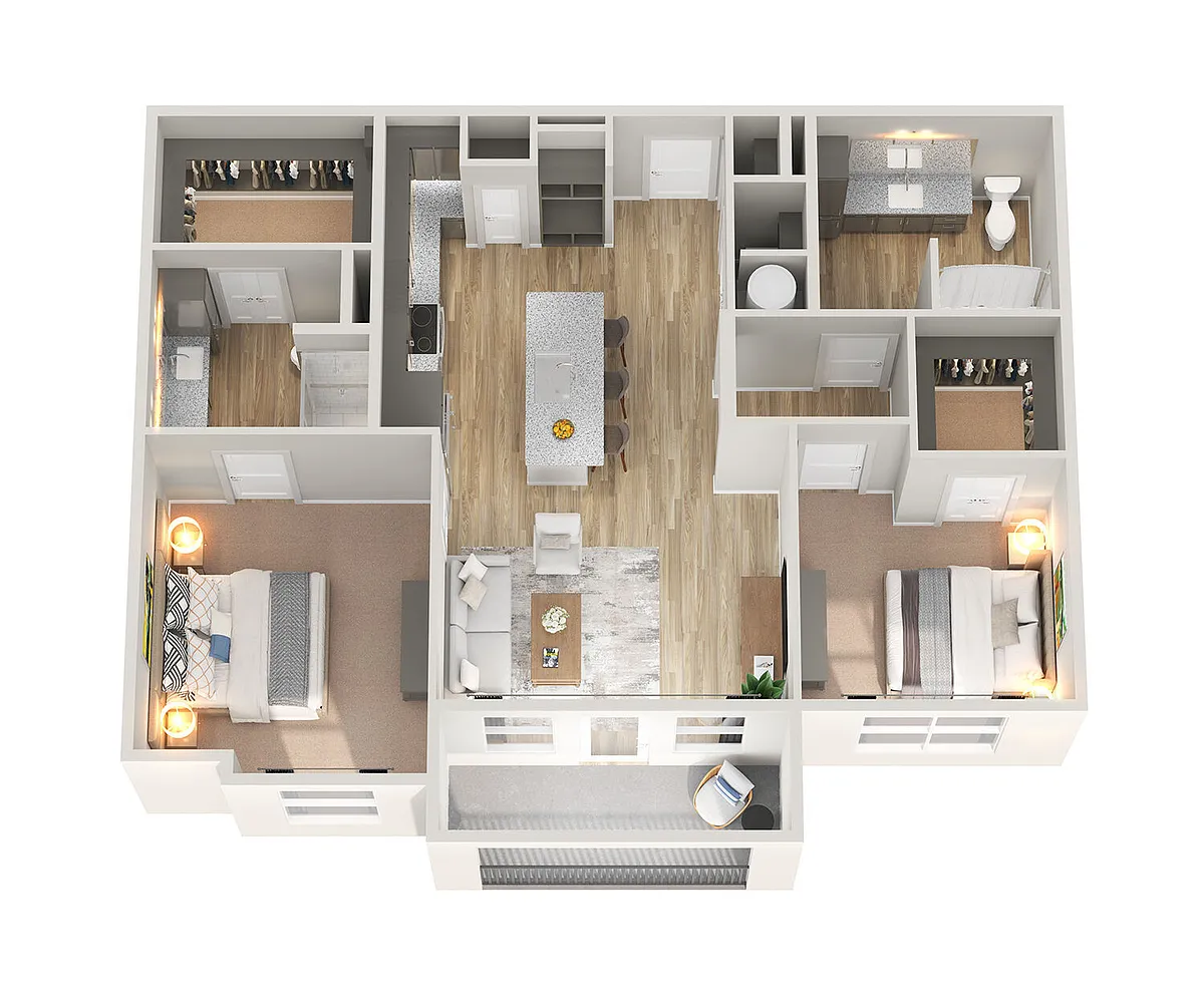 Floor plan B4