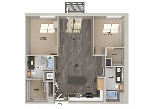 Floor plan B04