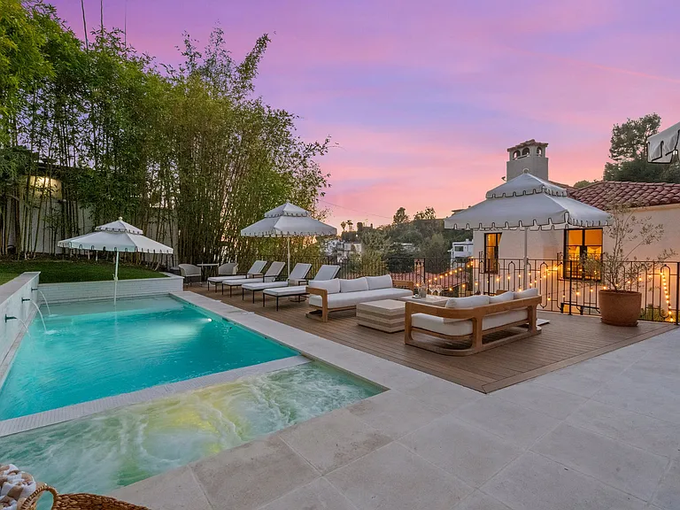 Slip into the hot tub and leave everything else behind.
