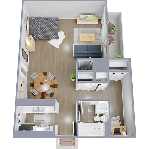 Floor plan A1