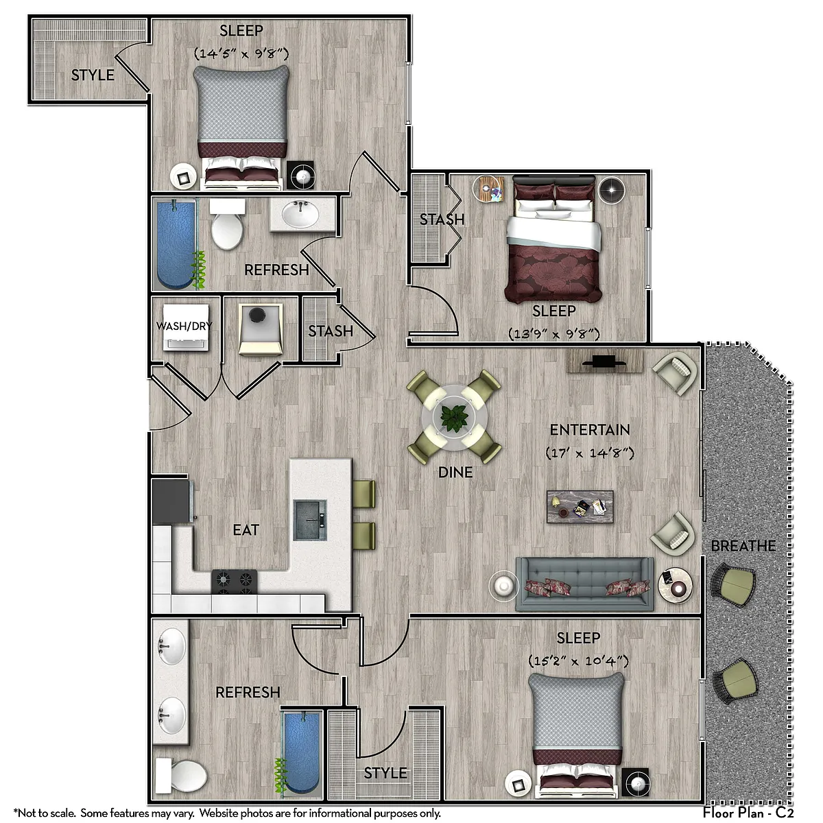 Floor plan C2