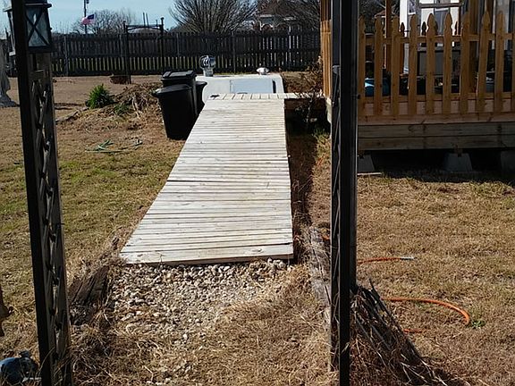 ramp to front portch