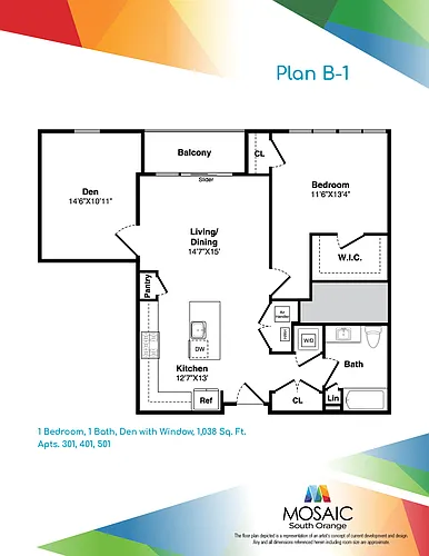 Floor plan B1