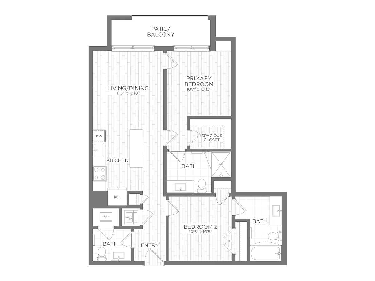 Floor plan B19