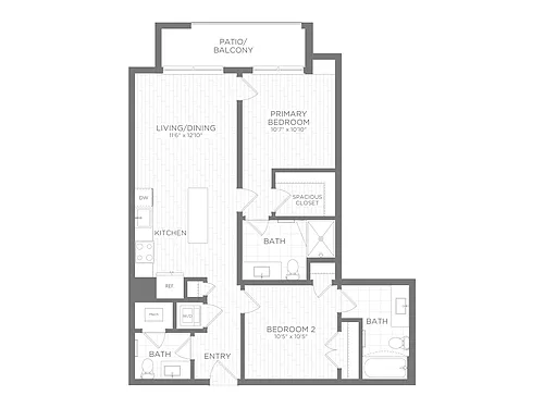 Floor plan B19